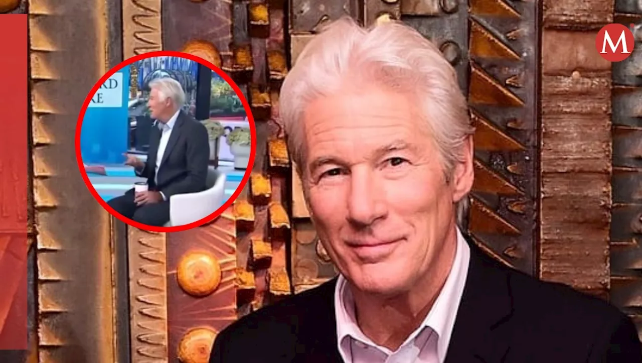 Richard Gere hace seña obscena durante programa en vivo; así fue el inesperado momento