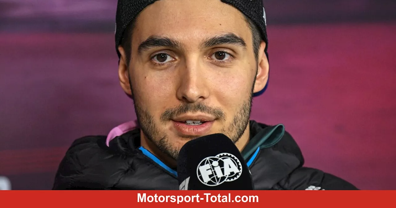 Ocon: 'Nicht sehr selbstbewusst', dass Alpine P6 in der WM halten kann