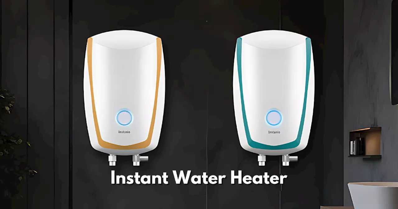 बर्फीले पानी को भी ये Instant Water Heater चुटकियों में कर देंगे गर्म, Amazon पर सबसे कम दाम में हैं उपलब्ध