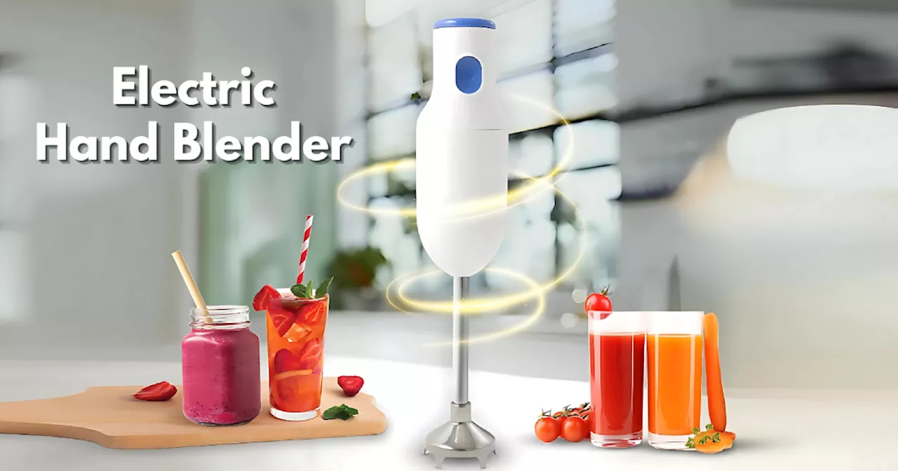 ये Electric Hand Blender कुछ ही मिनट में जूस और मिल्‍क शेक करेंगे रेडी, आपकी सोच से भी कम हैं कीमत