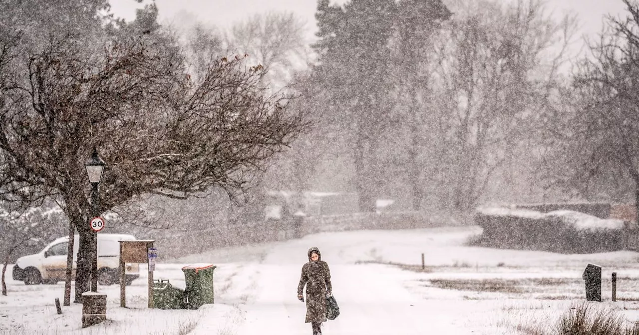 Exact date snow is set to return as freezing weather grips the UK