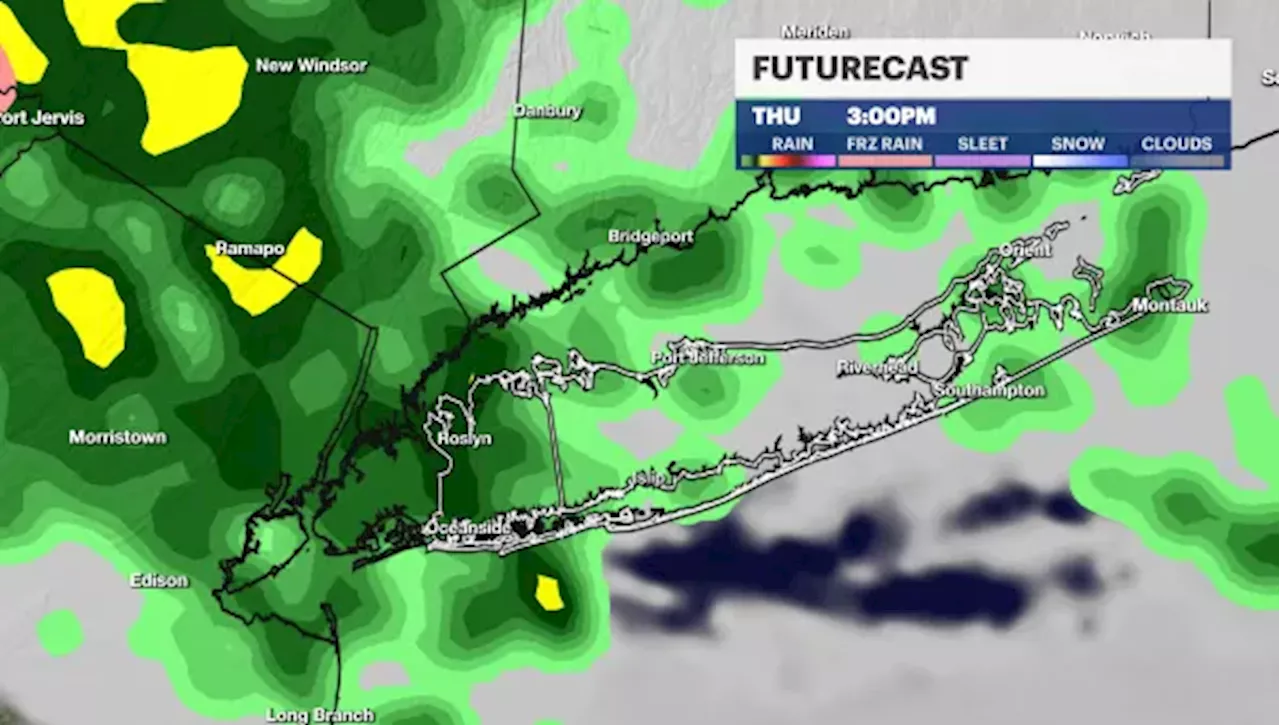 STORM WATCH: Rain develops overnight and into Thursday; winds of up to 35 mph possible