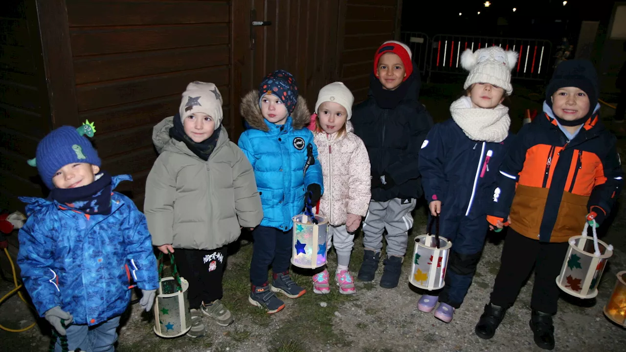 Erstes Laternenfest in Ebergassing