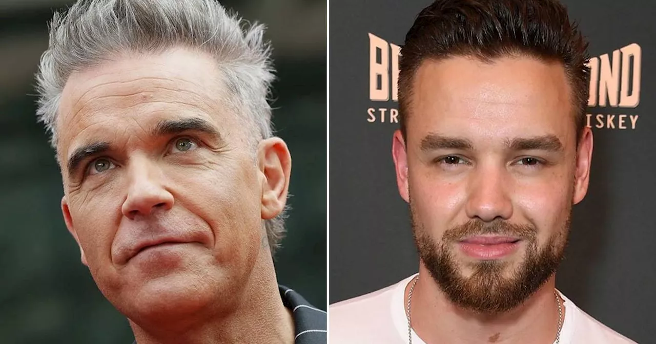 Robbie Williams and Nicole Scherzinger messages to Liam Payne's family