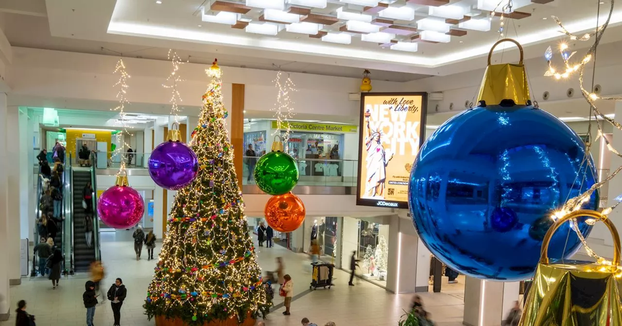 Victoria Centre turns back the clock with retro Christmas decs