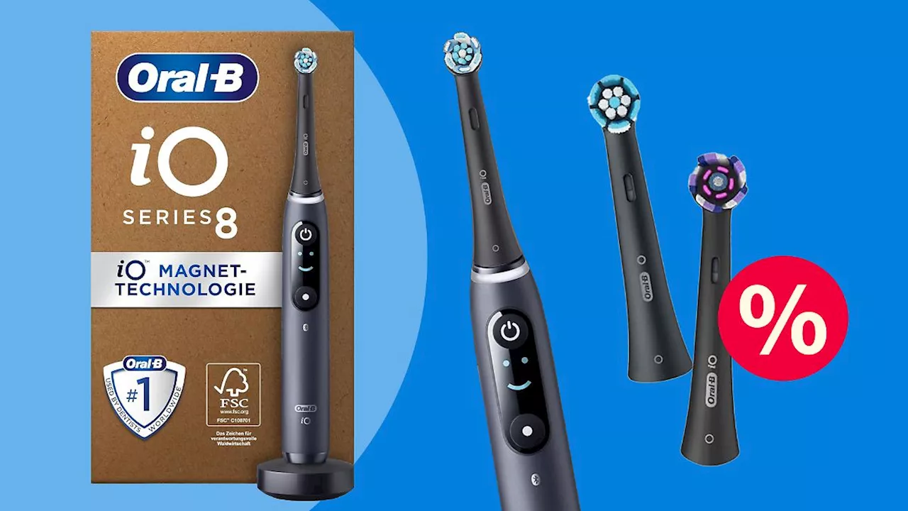 Black-Friday-Angebot: Oral-B iO Series 8 Plus: Ein starker Zahnbürsten-Deal?