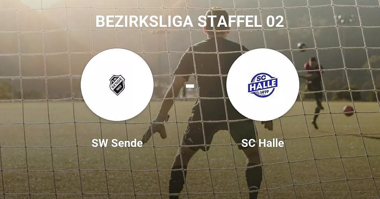 Der SW Sende gegen das Team der SC Halle