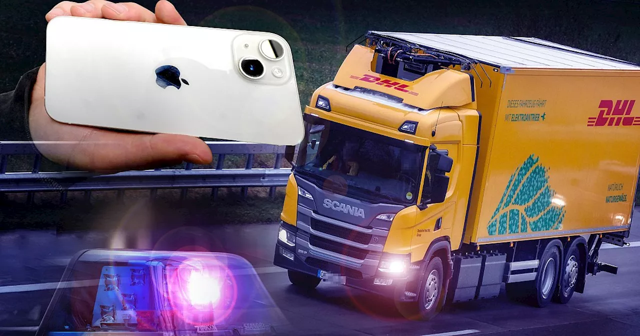 Kurioser Diebstahl im Kreis Gütersloh: Teure Apple-Geräte verschwinden aus fahrendem Lkw