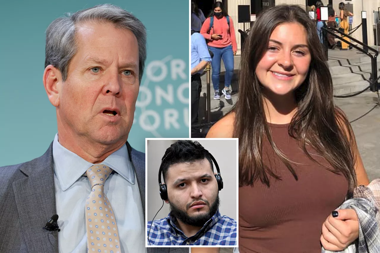 Georgia Gov. Brian Kemp demands answers after it emerged Laken Riley's killer may have taken free migrant flight: 'Outrageous'