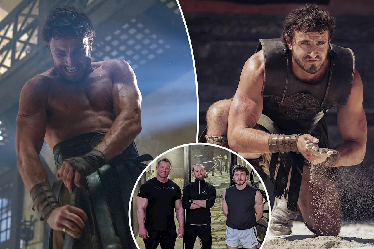  How drinking Coke kept Paul Mescal in 'Gladiator II' shape, as it's revealed he 'looked so good' he was forced to do more shirtless scenes