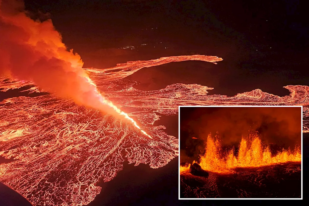 Iceland volcano roars back to life, sends molten lava straight towards one of Europe's most famous attractions