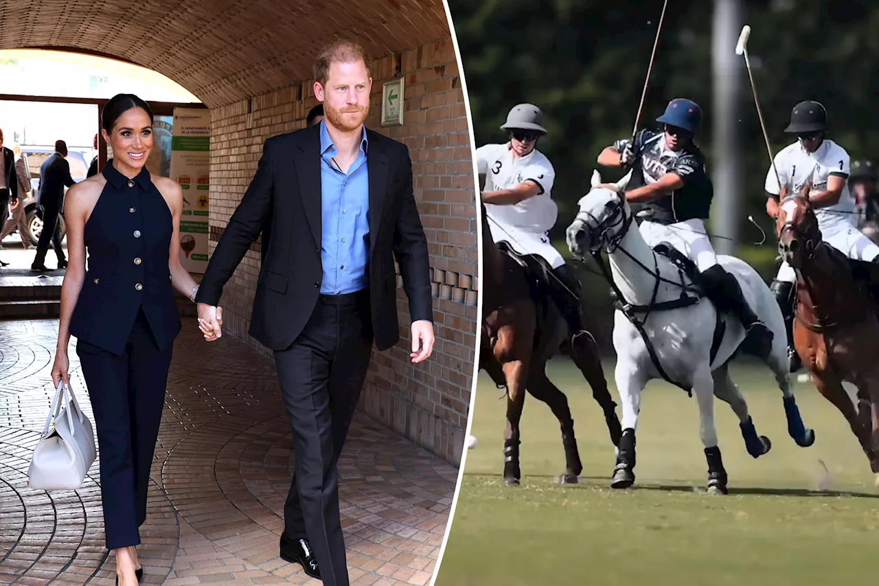 Prince Harry and Meghan Markle's polo doc brings drama in first look: 'Dirty, sweaty boys … riding’