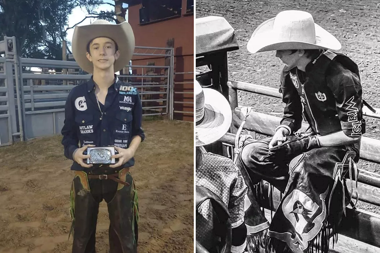 Teen rodeo champ Walker Smith 'fighting for his life' after bull stomps on his chest at Florida fair