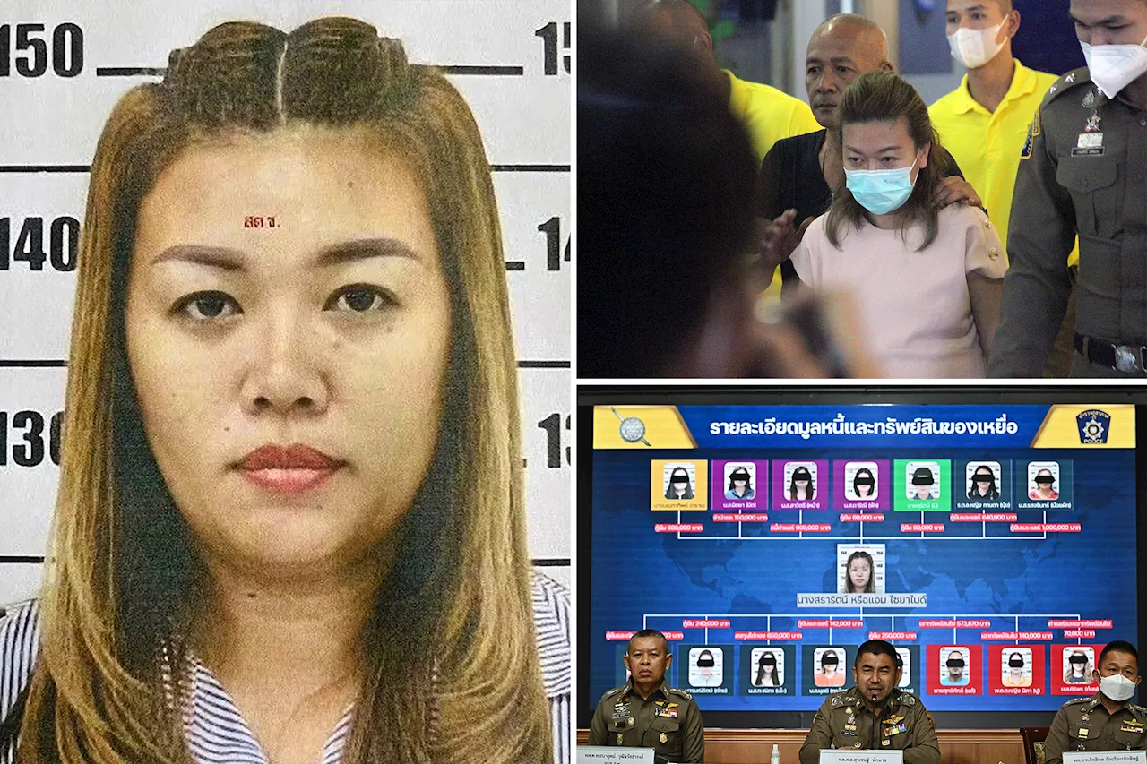 Thai serial killer dubbed ‘Ms Cyanide’ smiles as she is handed death sentence