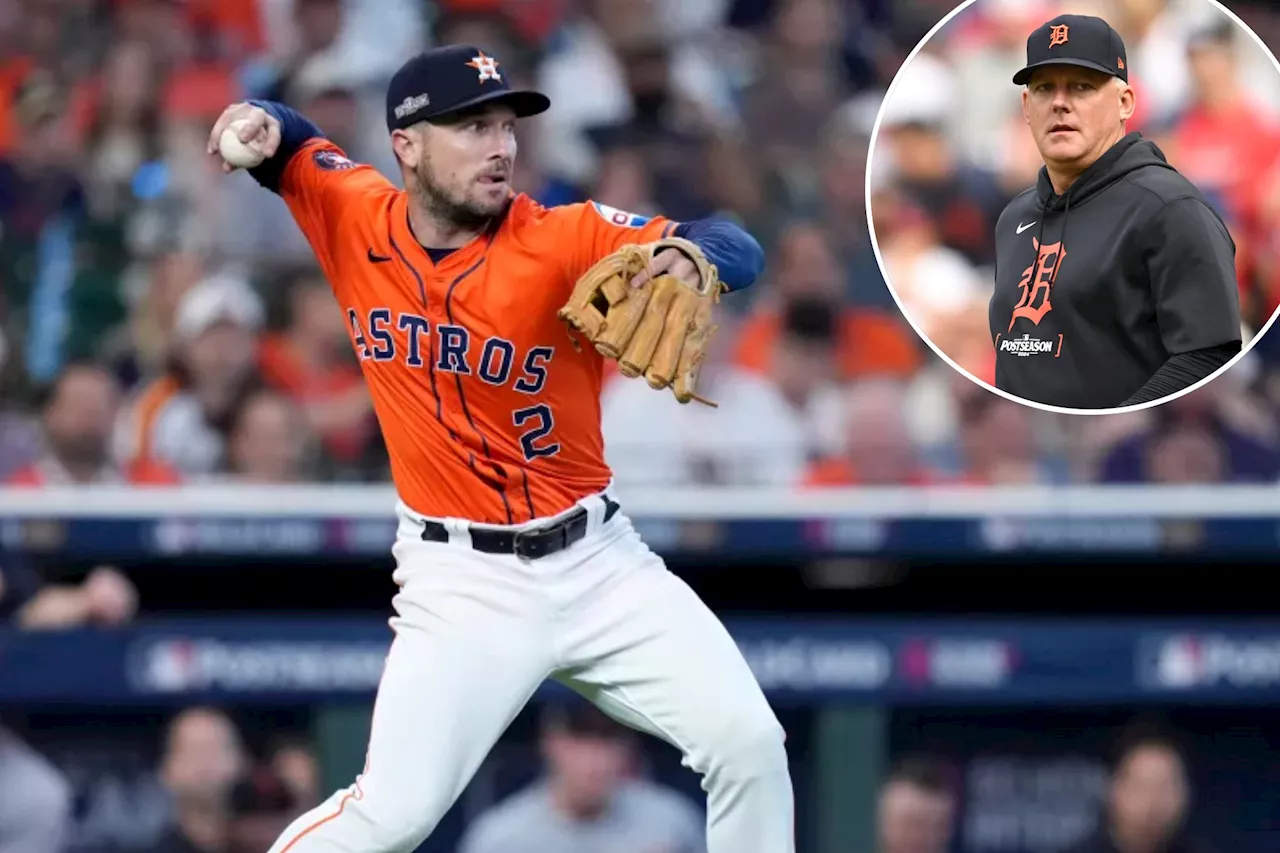 Tigers could reunite Alex Bregman with ex-Astros manager A.J. Hinch