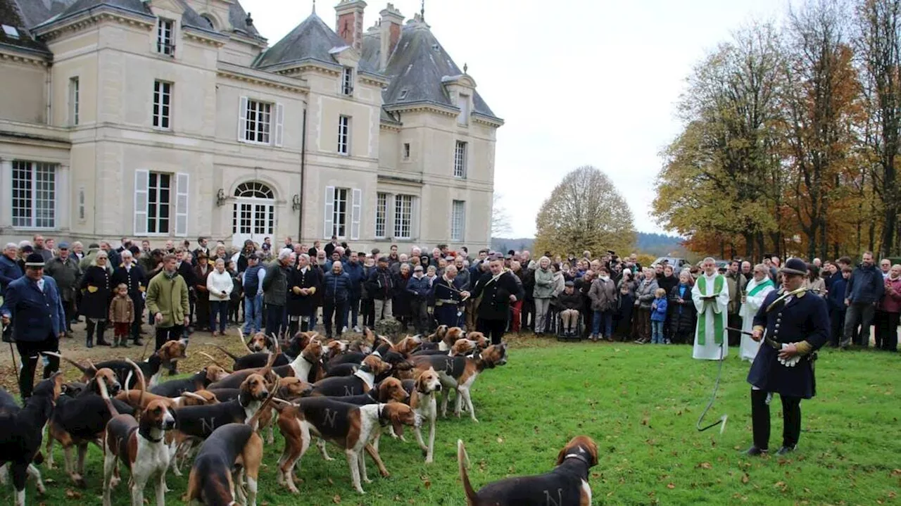 Chasse : plusieurs centaines de fidèles pour célébrer la Saint-Hubert