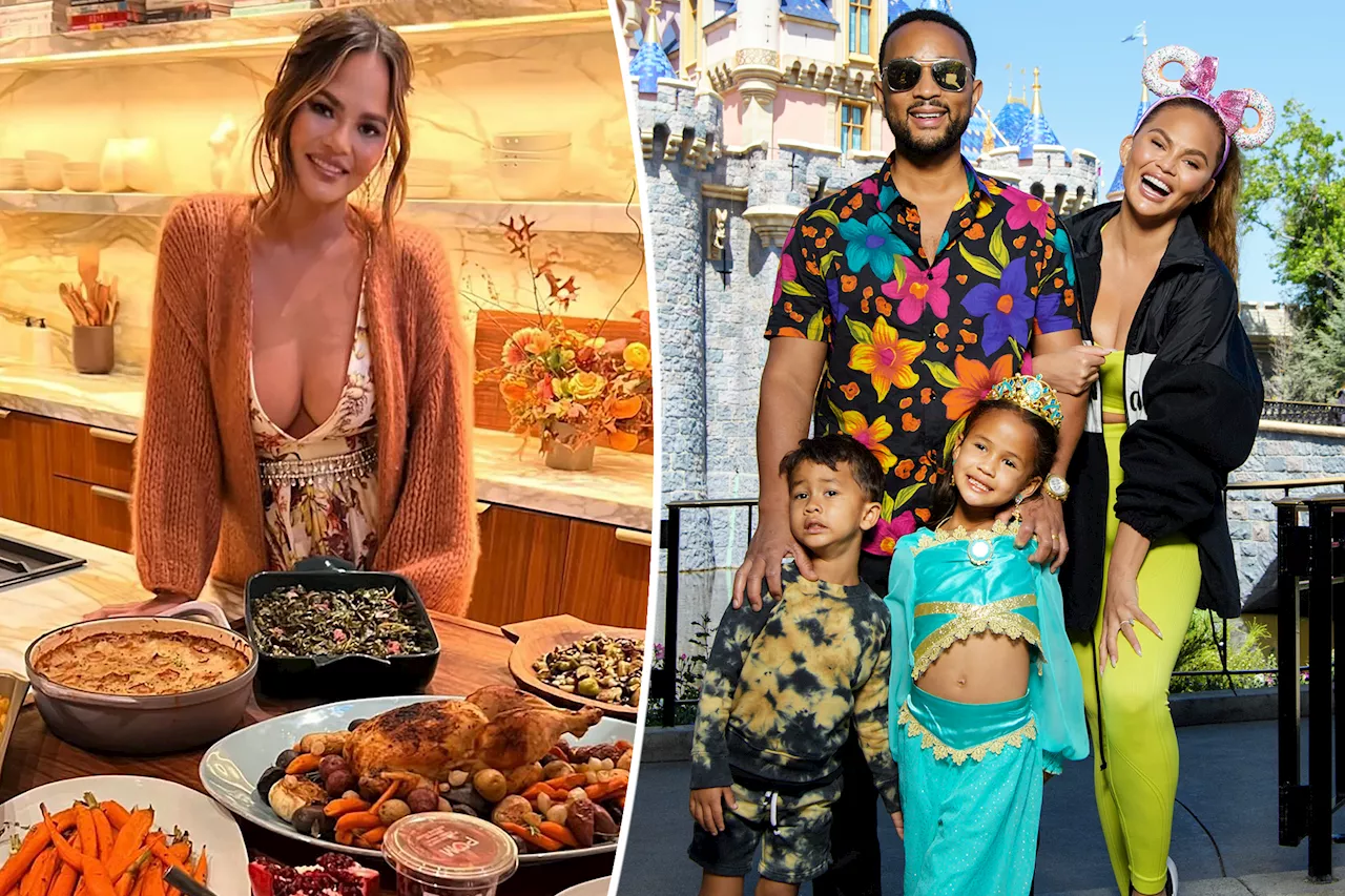 Chrissy Teigen buys her Thanksgiving dinner from these shocking places — including Disneyland