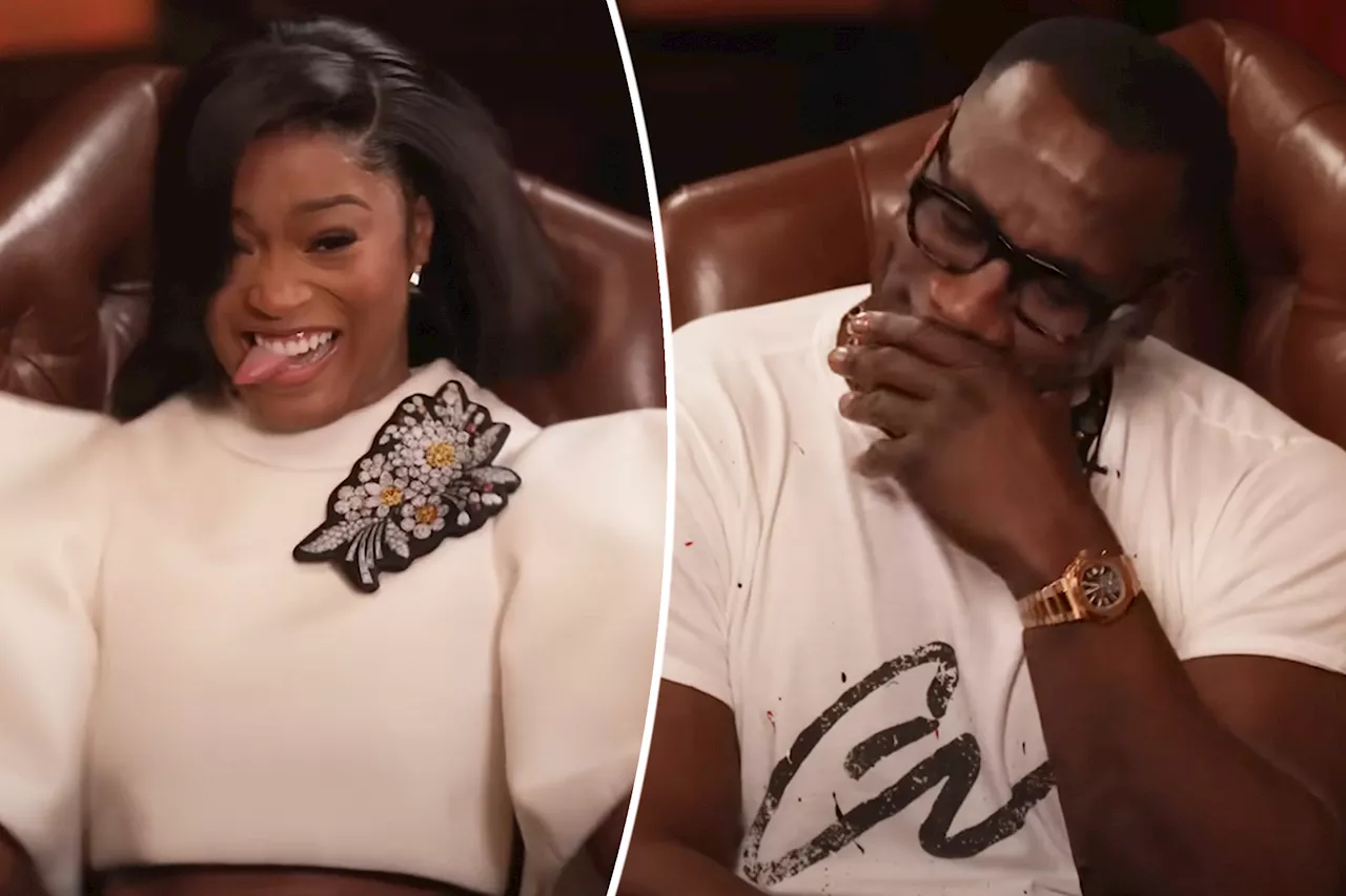 Keke Palmer roasts 'hunky unc-y' Shannon Sharpe mid-interview for having sex on Instagram Live