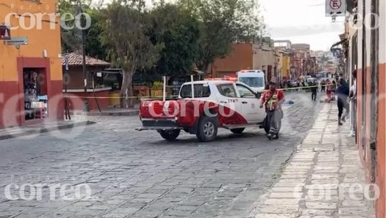 Muere hombre en accidente vial en centro de San Miguel de Allende