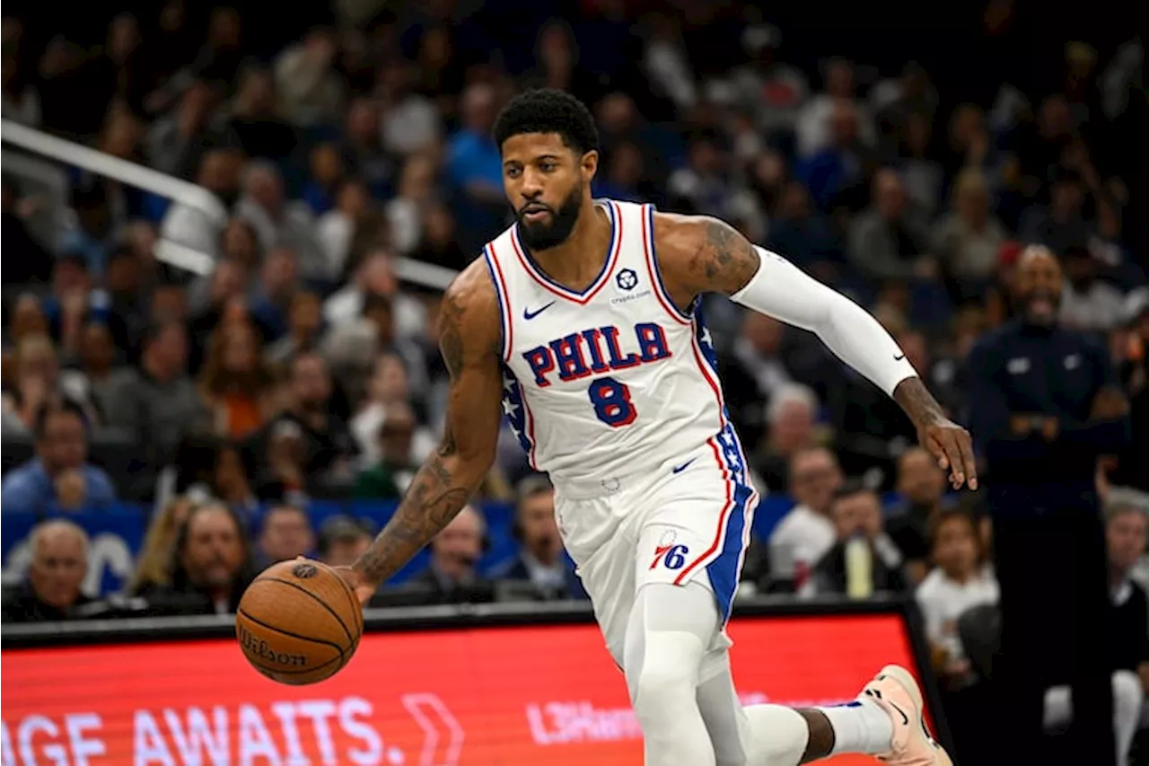 Sixers’ Paul George suffers second left knee bone bruise and will be reevaluated Monday