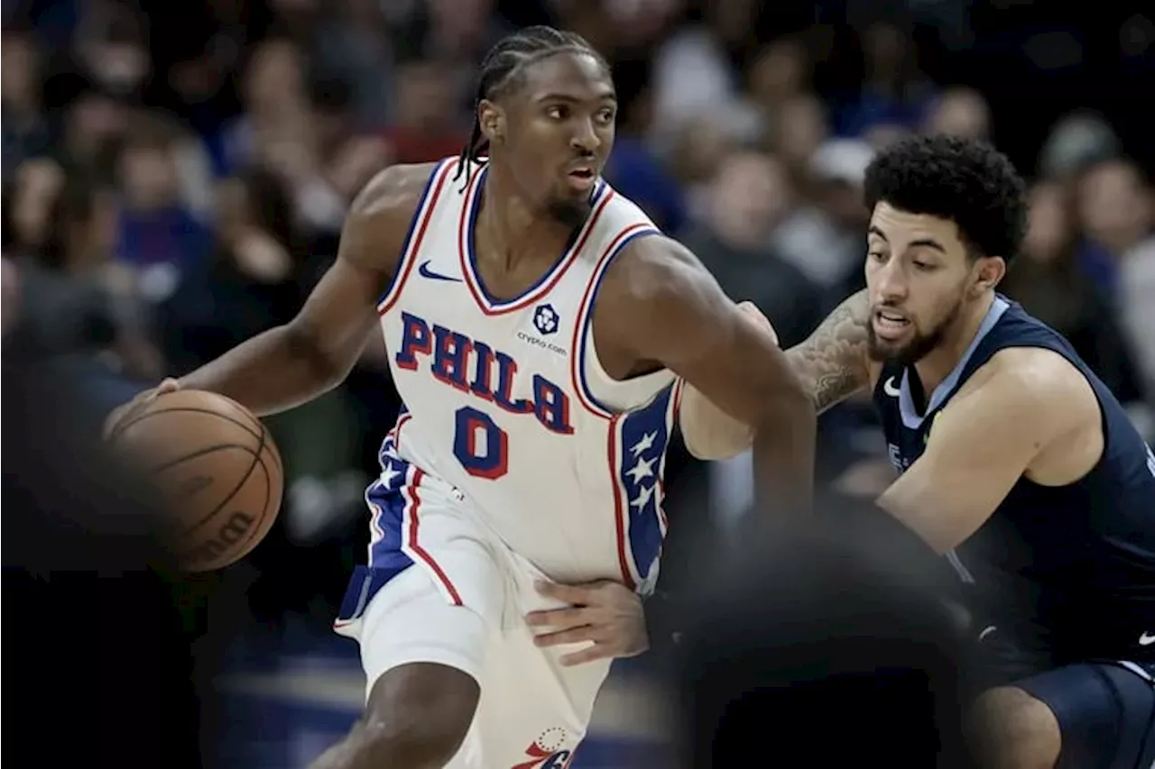 Sixers’ Tyrese Maxey will return to the lineup against Memphis Grizzlies