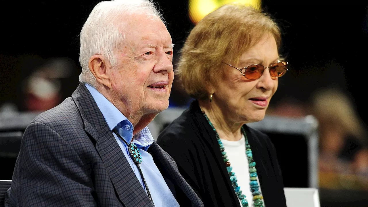 Ex-US-Präsident Jimmy Carter vermisst seine Rosalynn