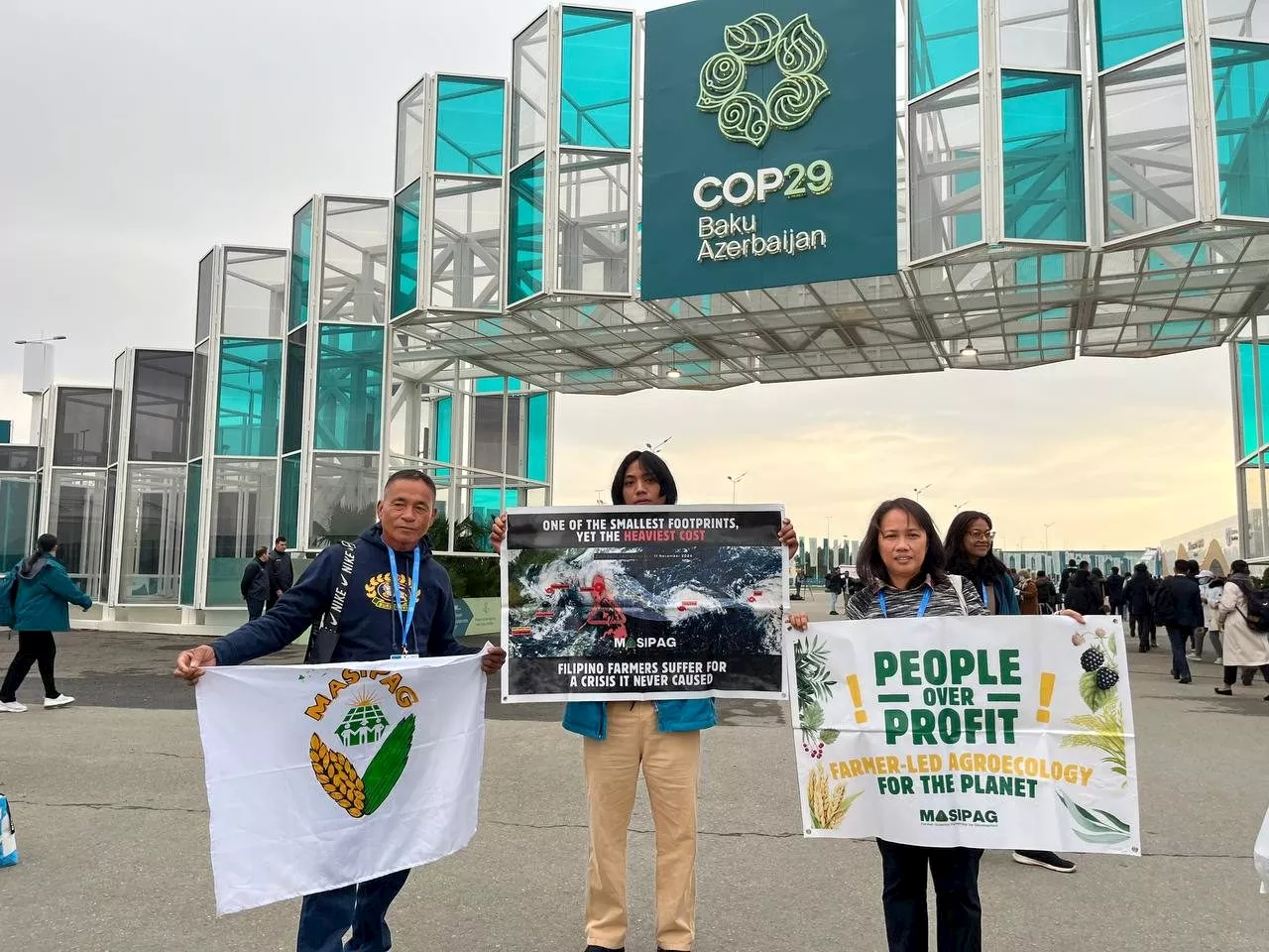 Filipino farmer at COP29 pushes for agroecology as climate solution