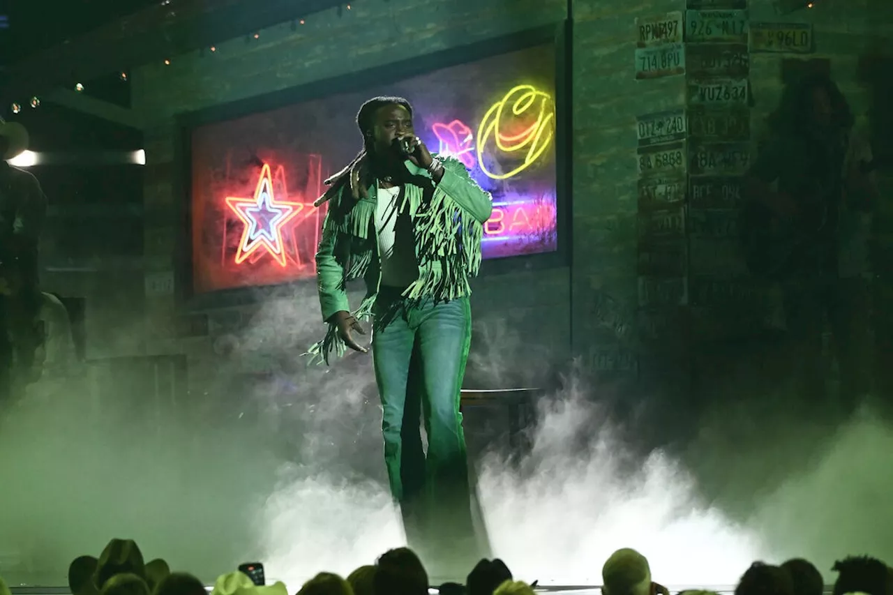 Shaboozey Pours CMA Awards Another Shot of Whiskey With ‘A Bar Song (Tipsy)’