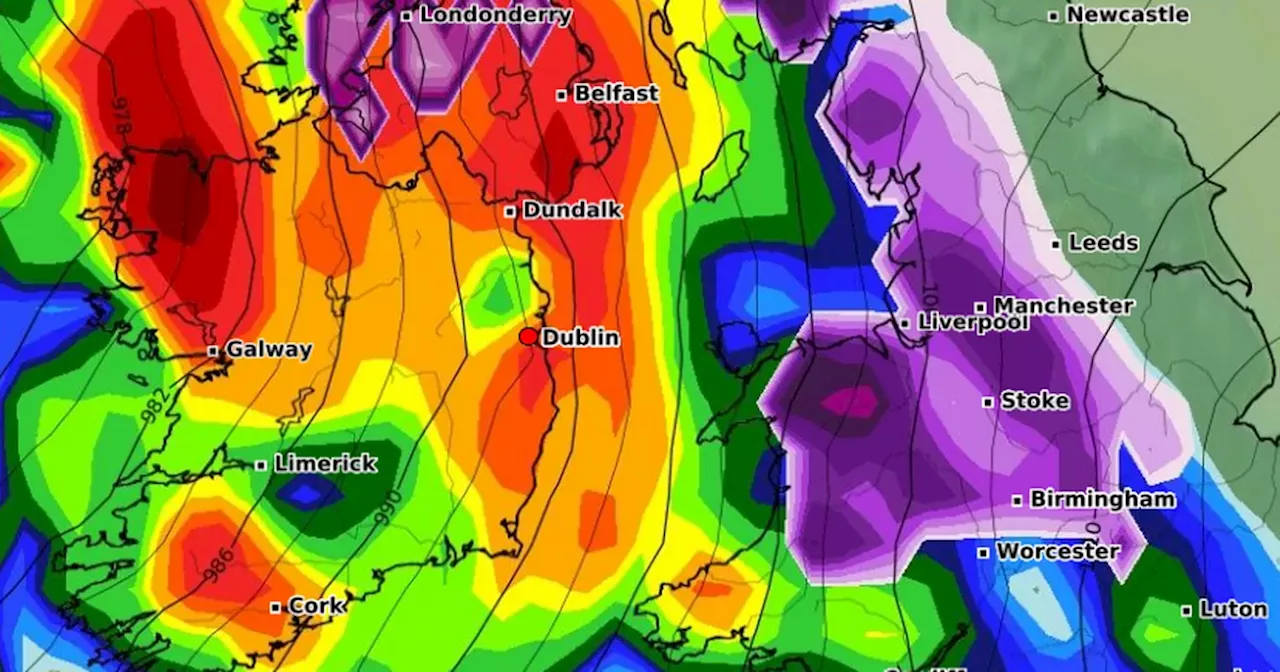 Storm Bert confirmed to hit Ireland as Met Eireann pinpoint when it will arrive