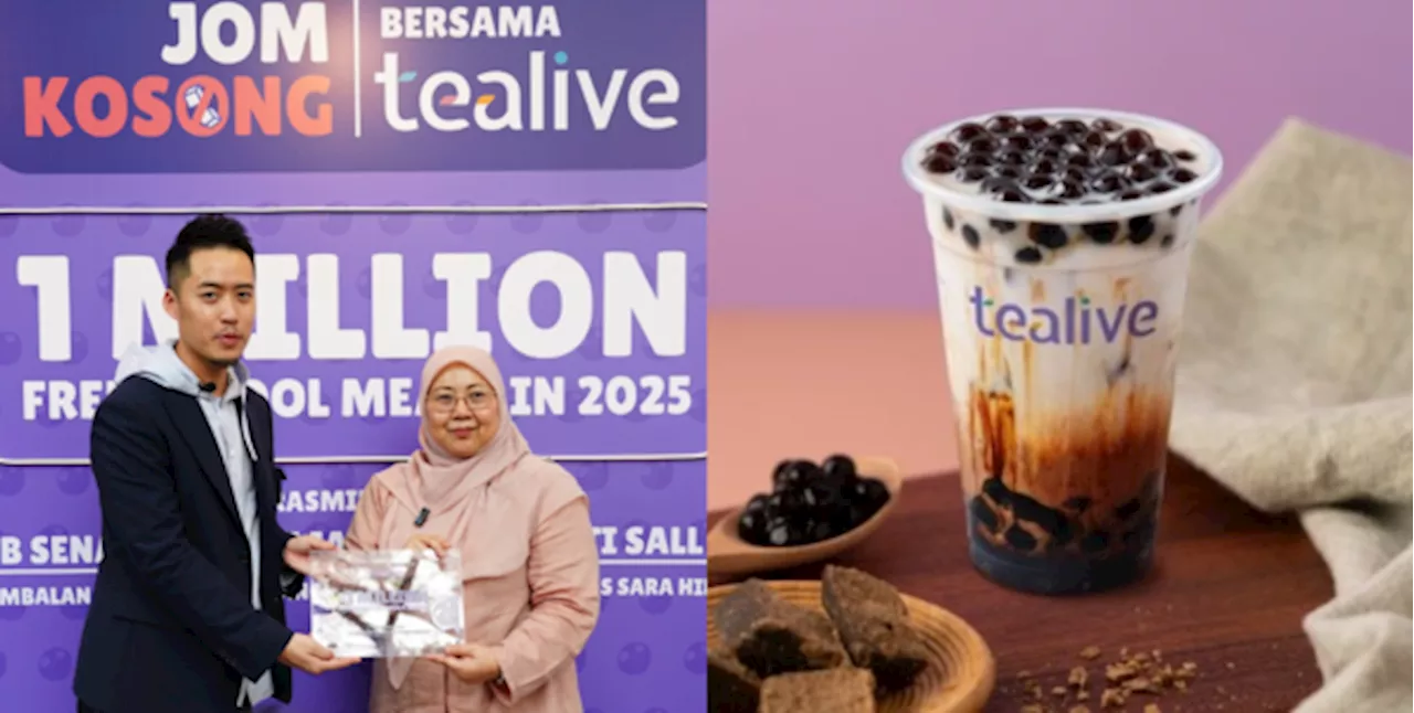 Tealive Pledges To Fund 1 Million School Meals By Donating 20 Sen Per Cup Sold