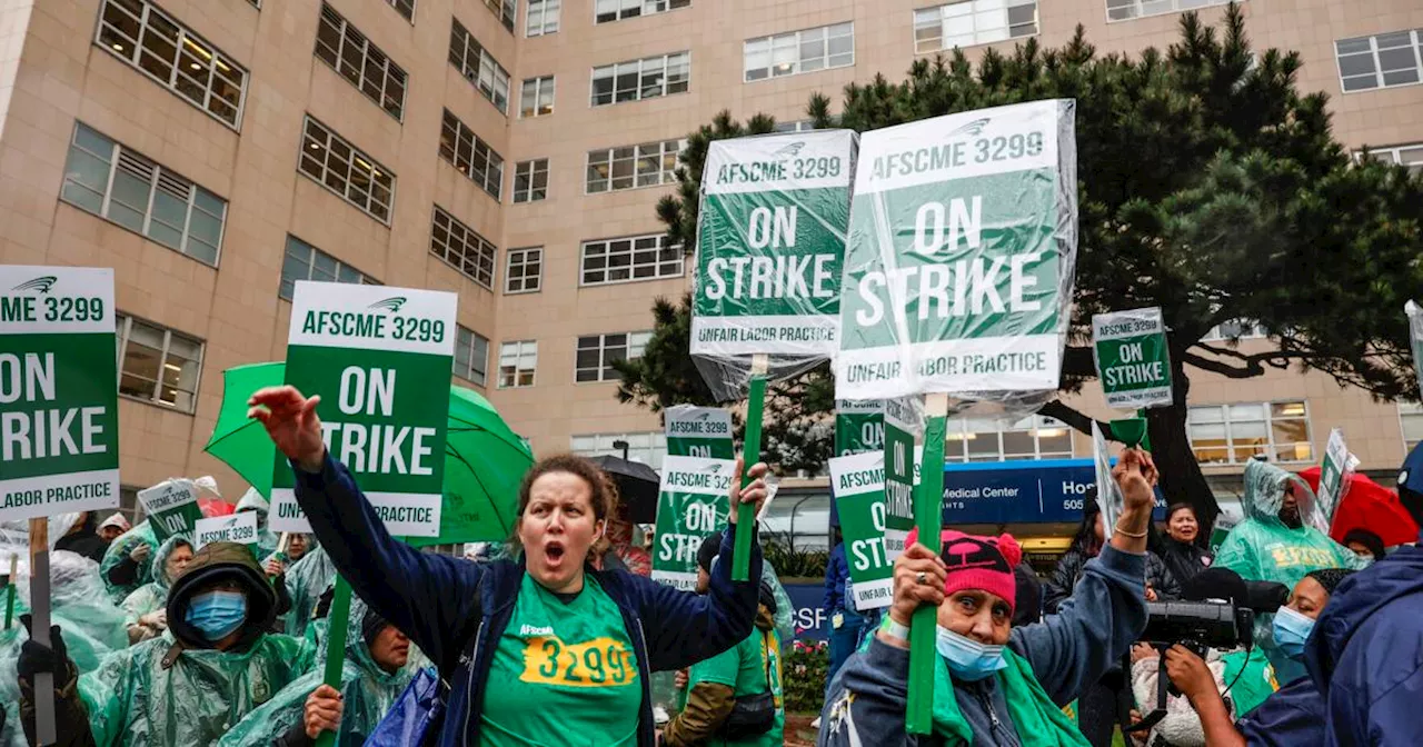 Thousands of UCSF workers on two-day strike