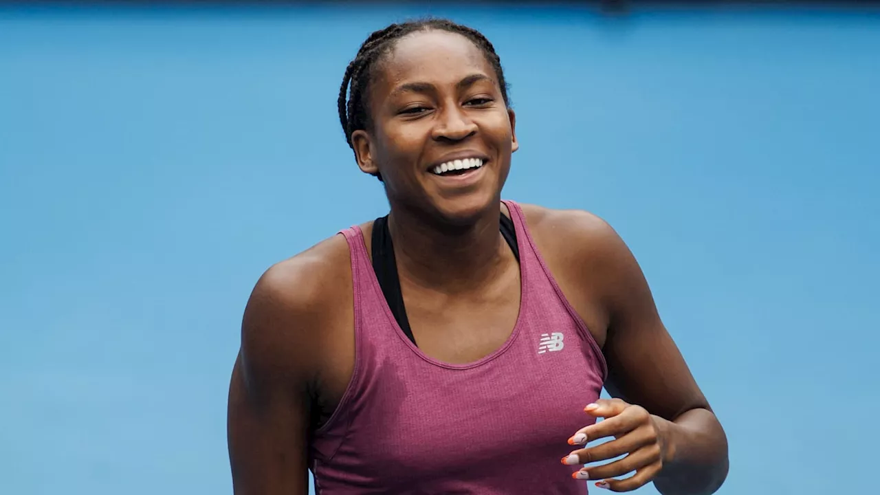 Coco Gauff Breaks Tennis Style with Denim Shorts on Court