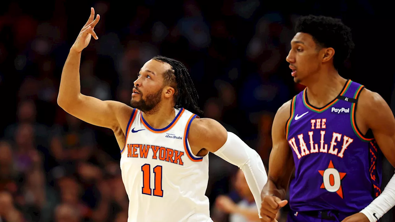 Jalen Brunson, New York Knicks Slam Dimmed Phoenix Suns to Win 4th Straight