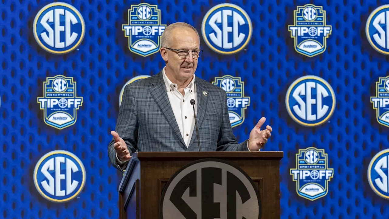 SEC Commissioner Greg Sankey Defends Conference 'Strength of Schedule'