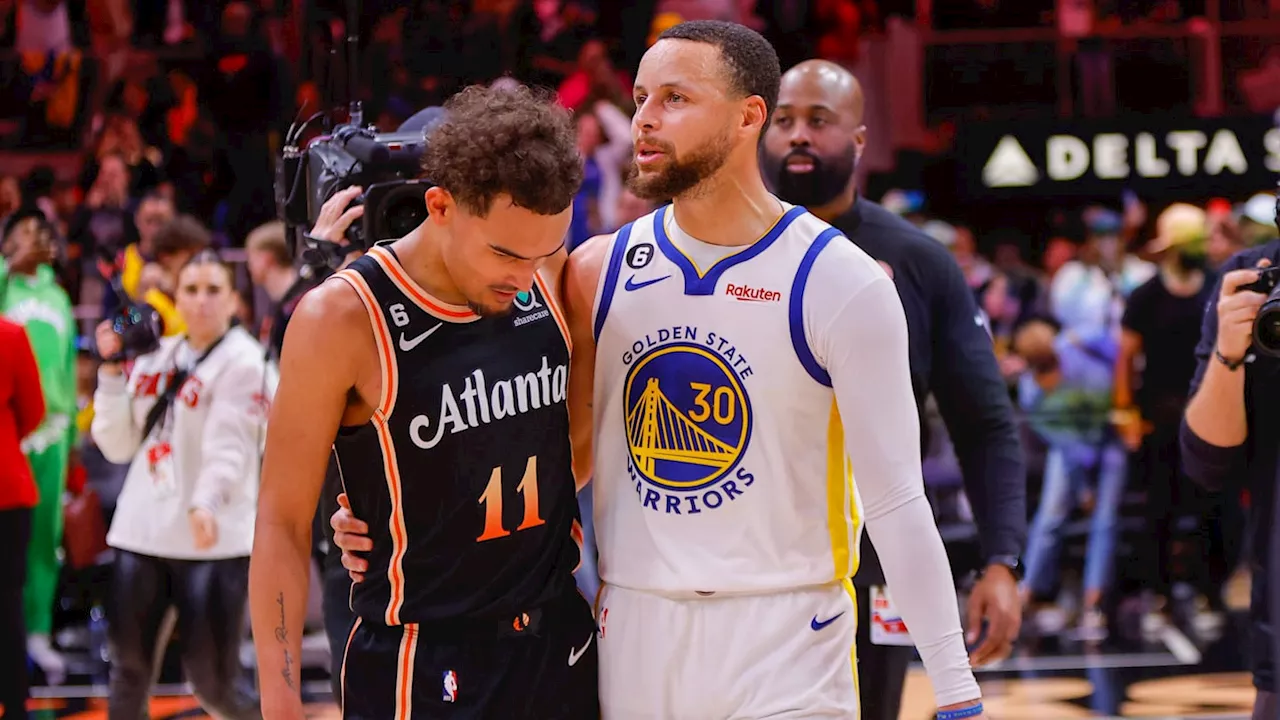 Trae Young Comments On Steph Curry's Instagram Post After Hawks-Warriors Game