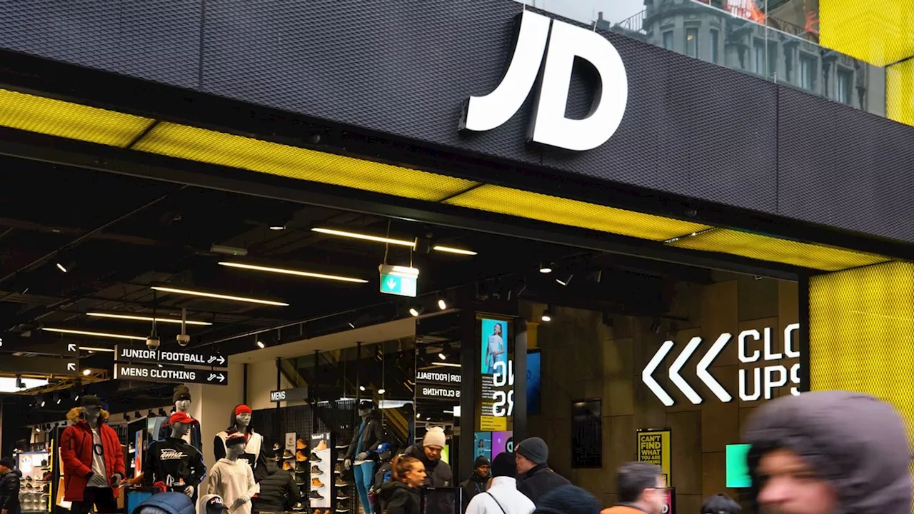 Money blog: JD Sports sees £842m wiped off its value in single morning