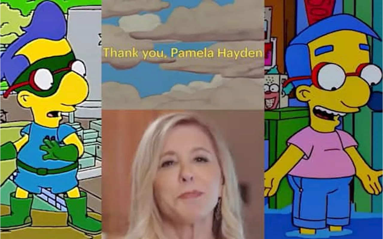 I Simpson, dopo 35 anni va in pensione la voce di Milhouse: commosso addio a Pamela Hayden