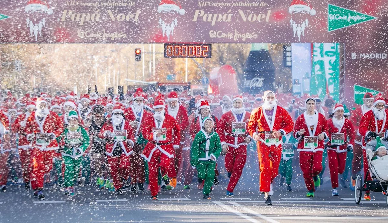 Todas las Carreras de Papá Noel, la más divertida, familiar y solidaria de la Navidad