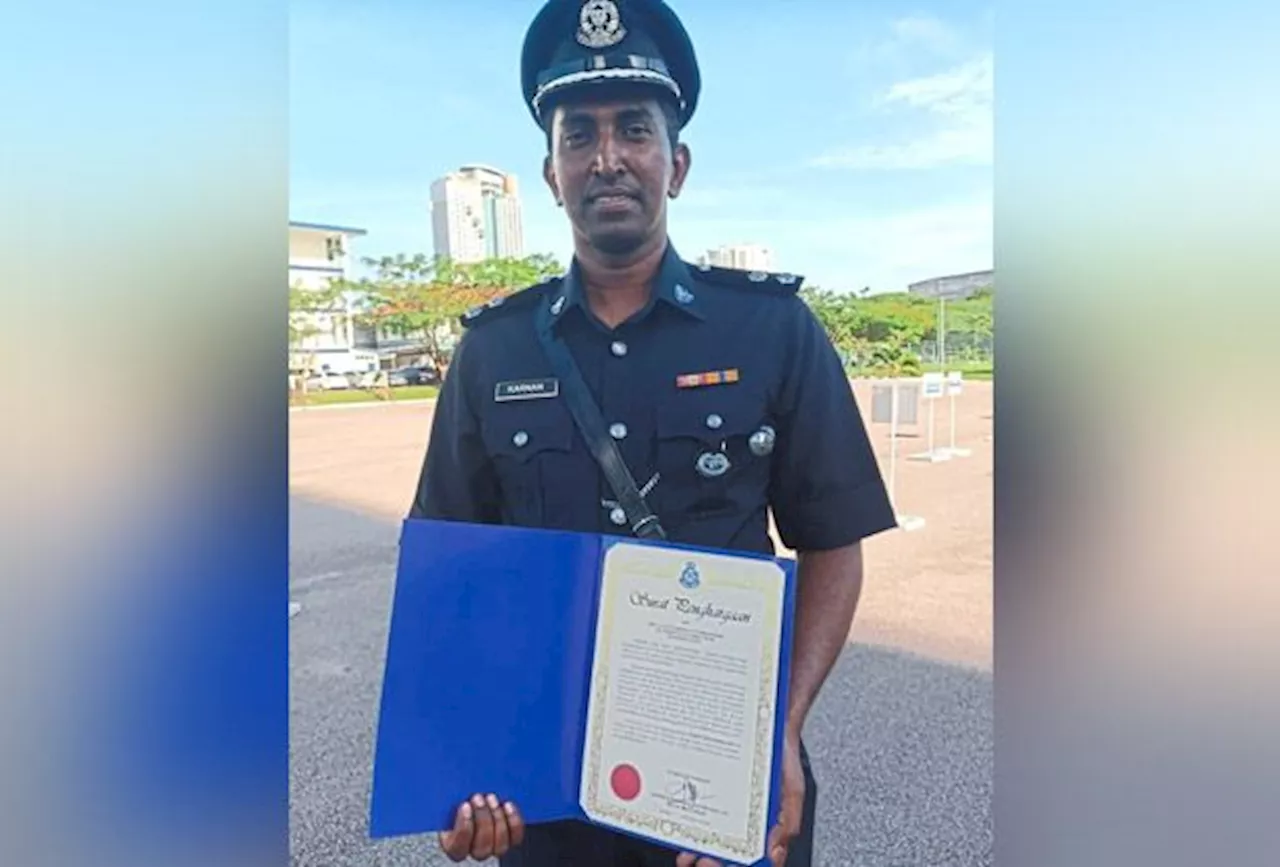 Cop honoured for swift murder arrest