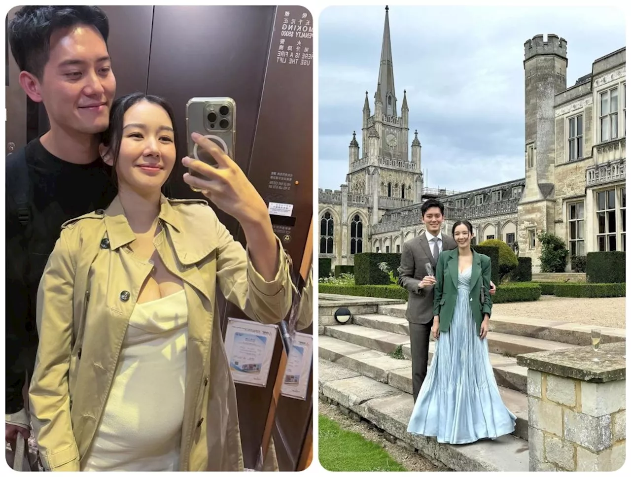 Former Miss Hong Kong Louisa Mak announces pregnancy months after honeymoon