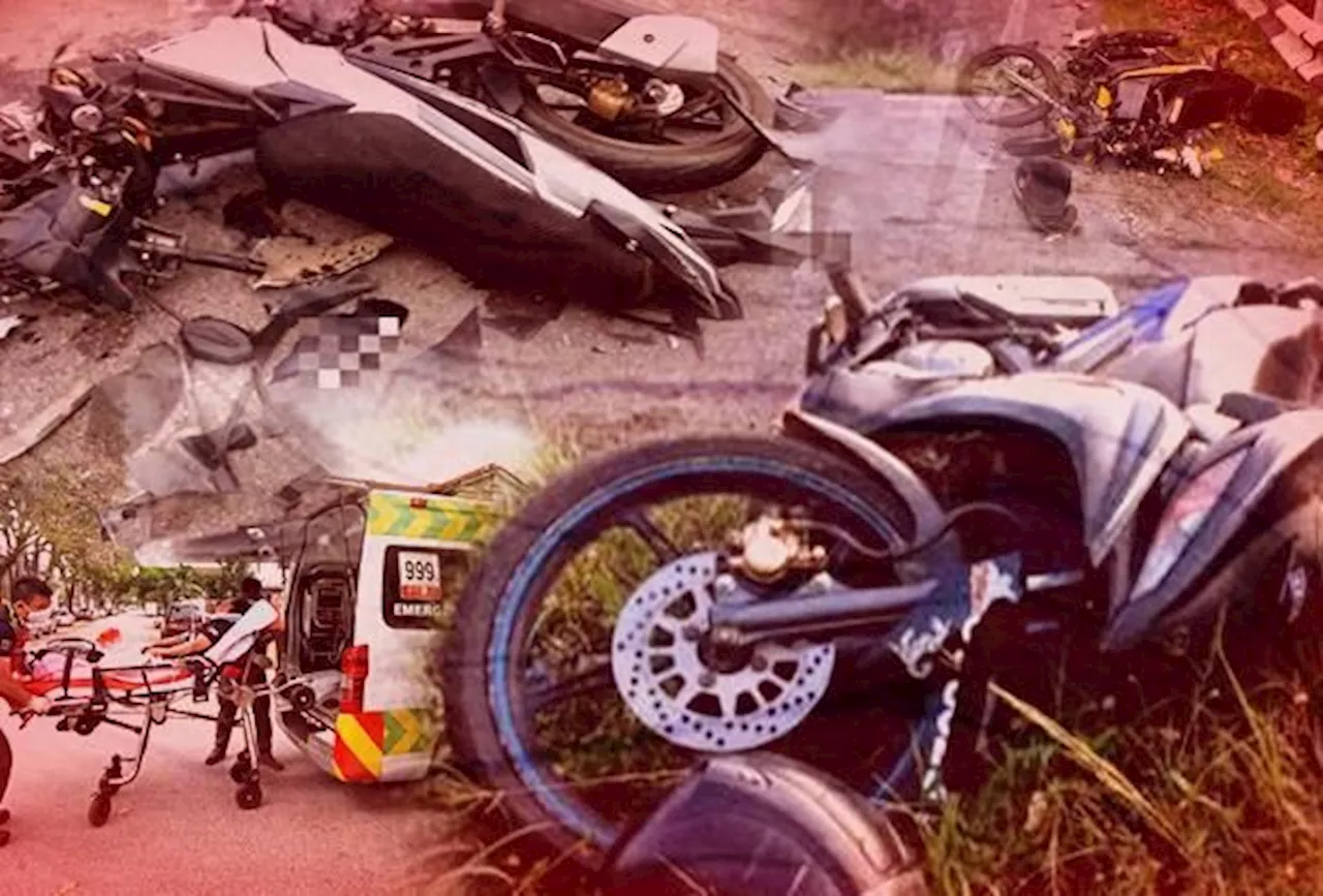 Girl among three killed, baby hurt after family of four on motorcycle crash into lorry