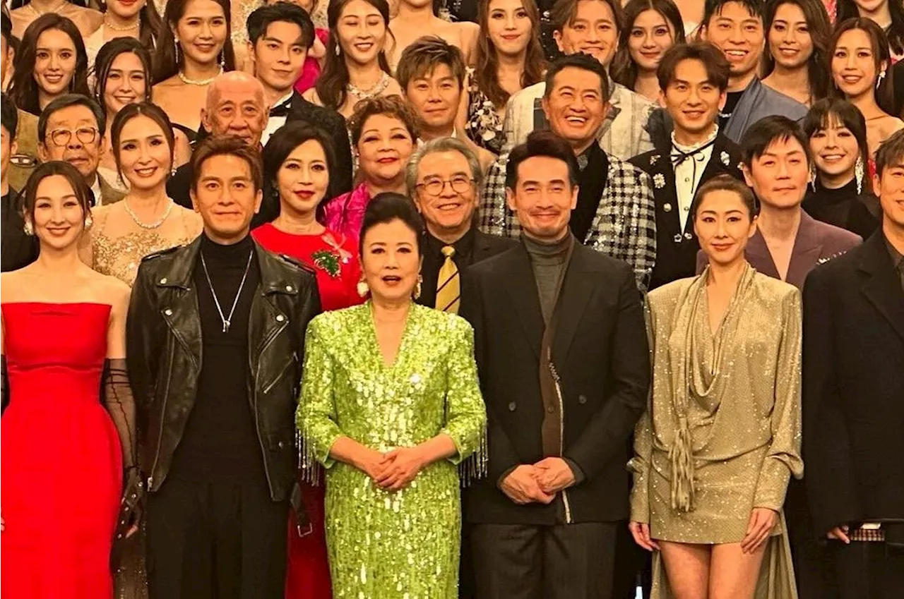 Kenneth Ma and Moses Chan secure 'No.1 brother' status in TVB anniversary group photo