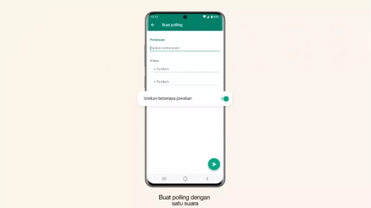 Cara Membuat Polling WhatsApp, Mudahkan Pengambilan Keputusan dalam Grup