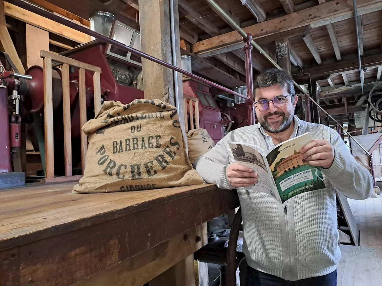 Libournais : le maire David Redon livre l’histoire du Moulin de Porchères