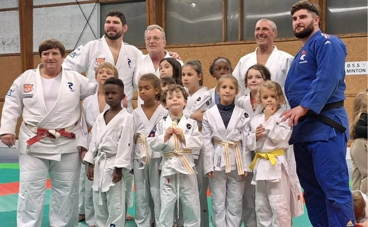 Sud-Gironde : des jeunes judokas rencontrent des champions de leur discipline