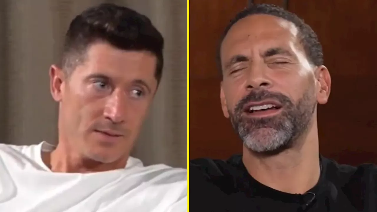 Robert Lewandowski leaves Rio Ferdinand heartbroken with Manchester United transfer revelation...