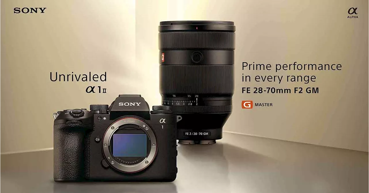 เปิดจอง Sony Alpha 1 II กล้องเรือธง พร้อมเลนส์ G Master รุ่นใหม่ SEL2870GM