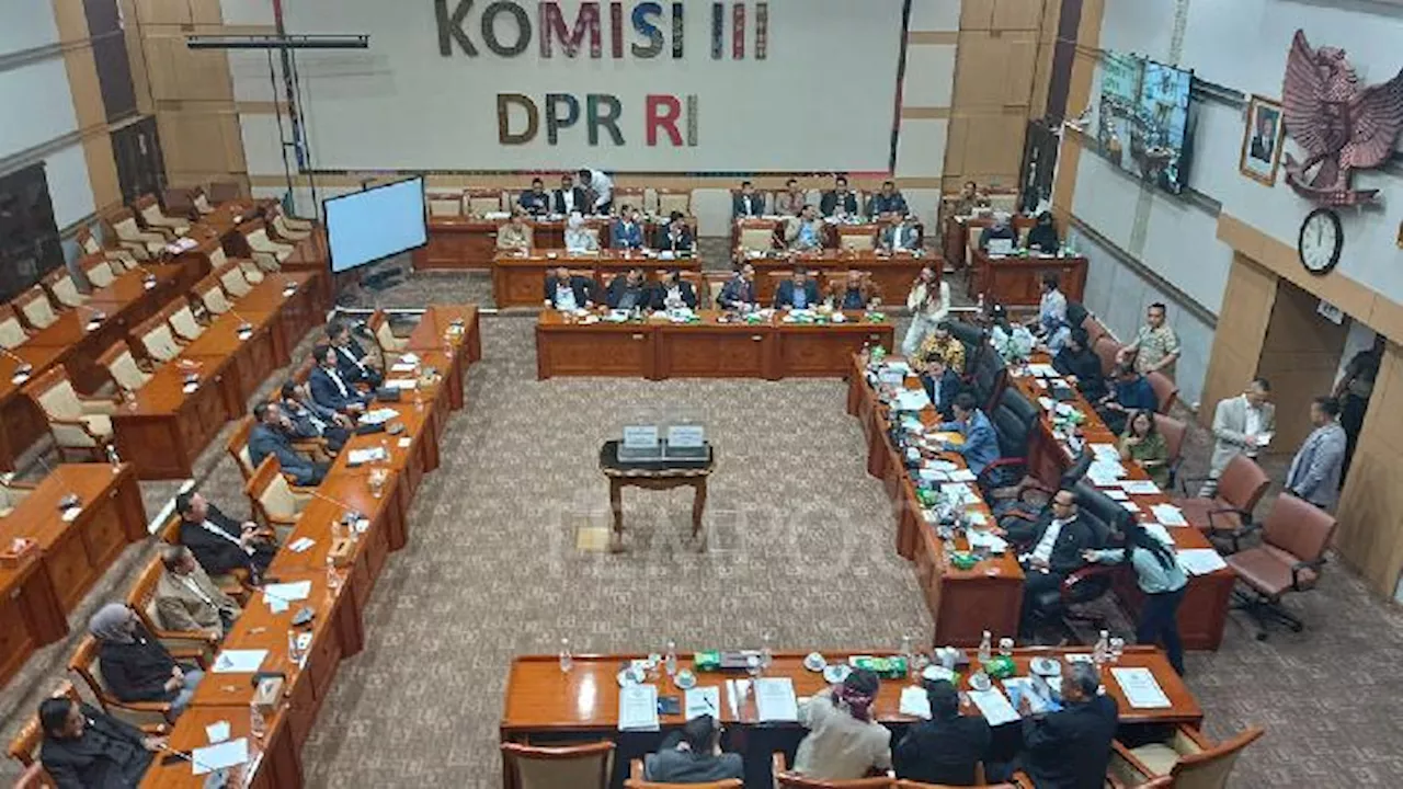 Breaking News: Komisi III DPR Tetapkan 5 Pimpinan KPK 2024-2029, Berikut Nama-namanya