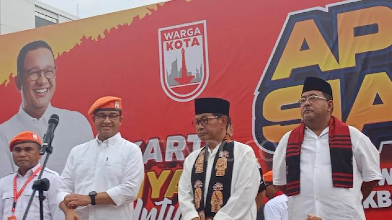 Hadir Bersama Pramono-Rano, Anies Sampaikan Tiga Pesan ke 15 Ribu Relawan Warga Kota Kawal TPS