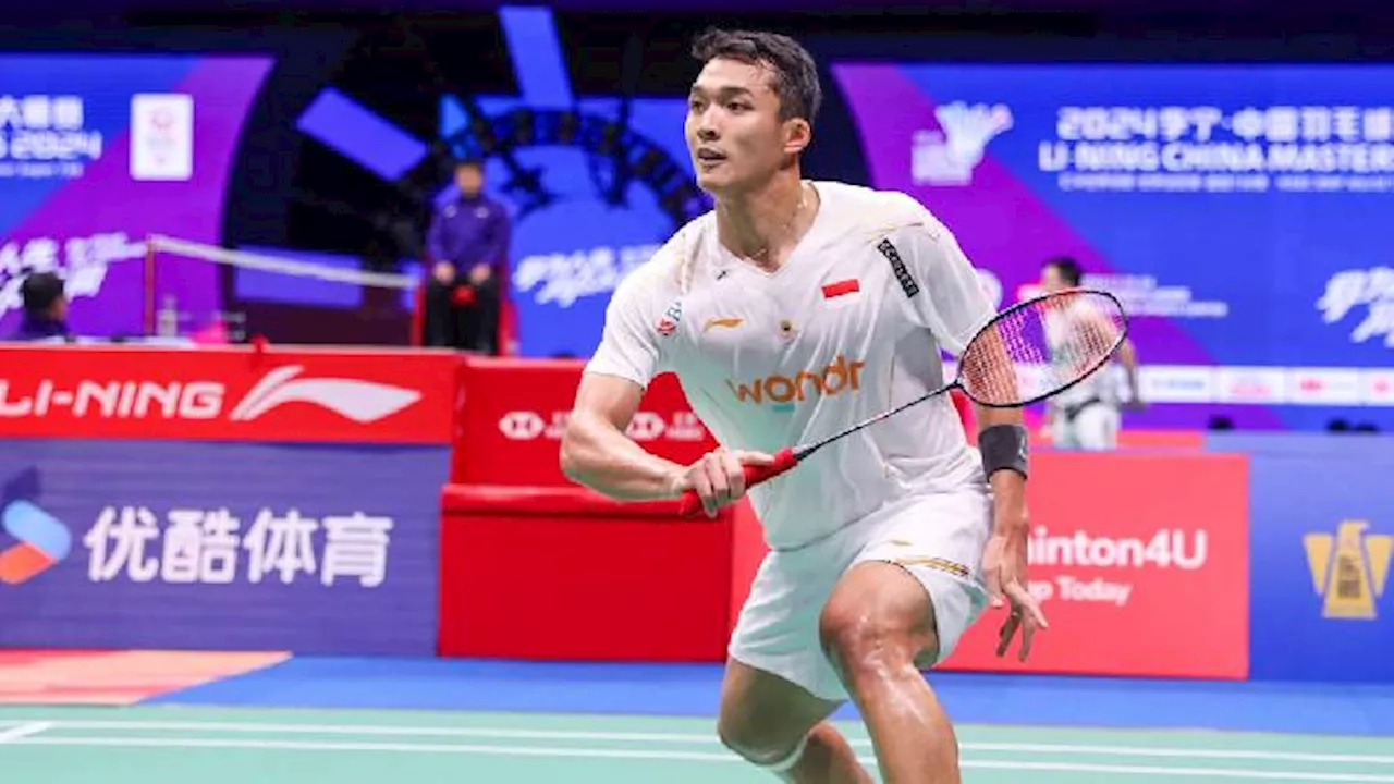 Hasil China Masters 2024: Jonatan Christie Melaju ke Babak Perempat Final Usai Kalahkan Lu Guang Zu